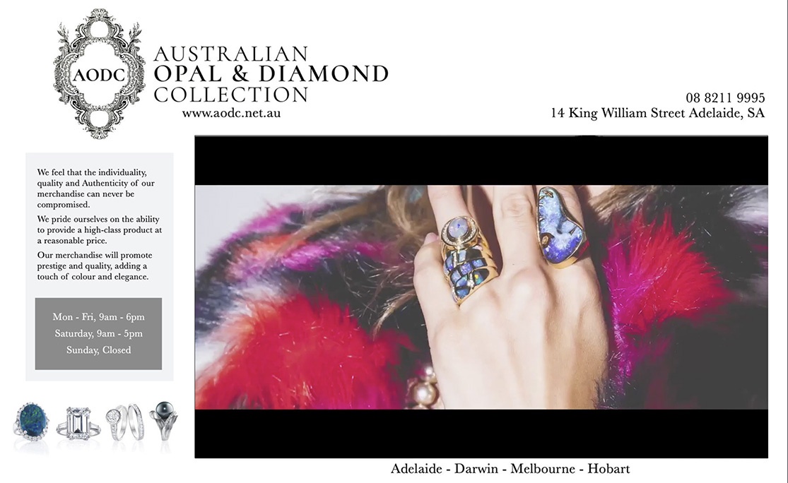 Australian Opal & Diamond Collection
